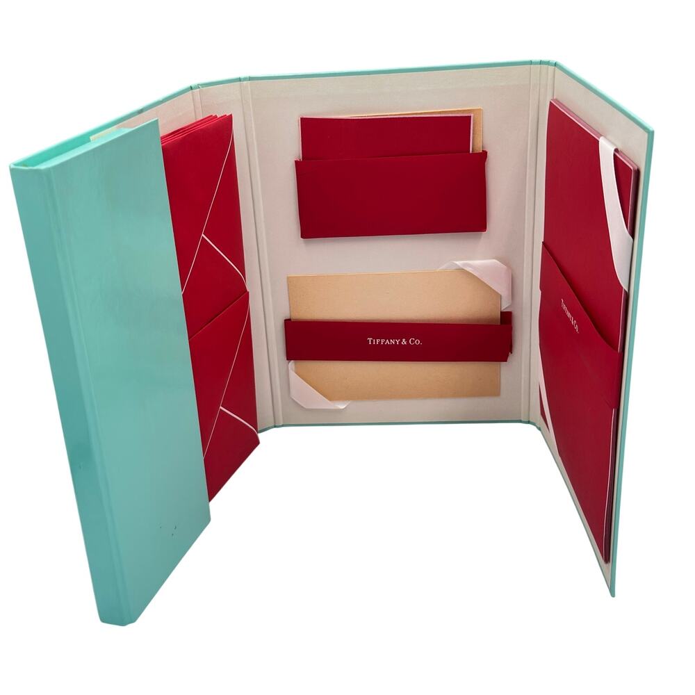 Tiffany & Co. Vintage Stationery Set in Folding Case